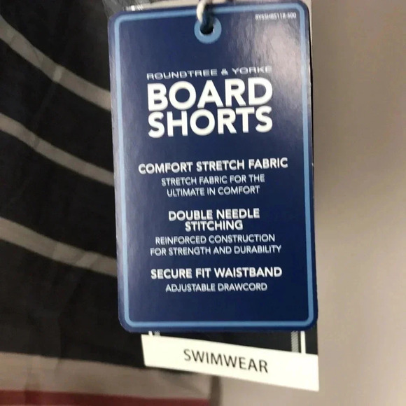 NWT ROUNDTREE & YORKE BIG MENS SZ 4XB BOARD SHORTS - Picture 3 of 11